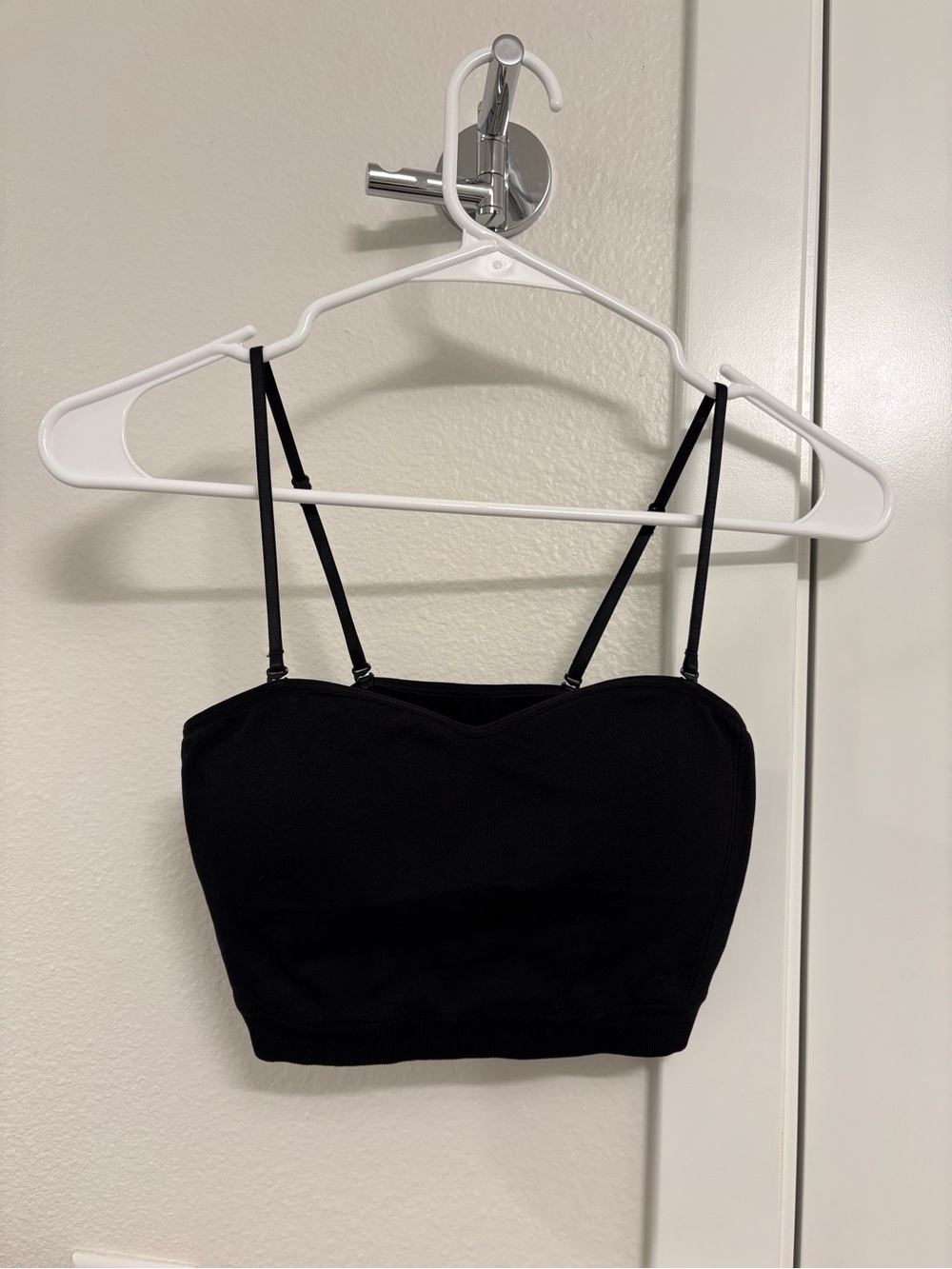 Classic Black Spaghetti-Strap Camisole
